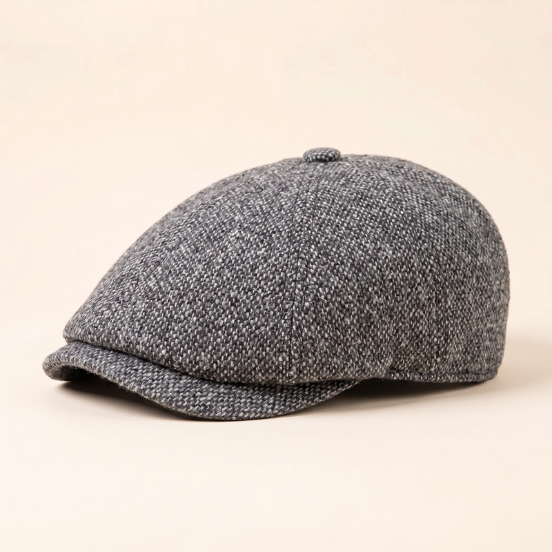 Casquette Huit Panneaux Chinée