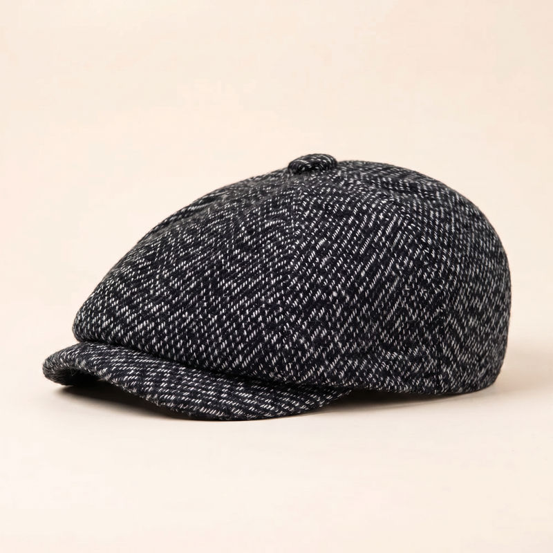 Casquette Newsboy Tweed