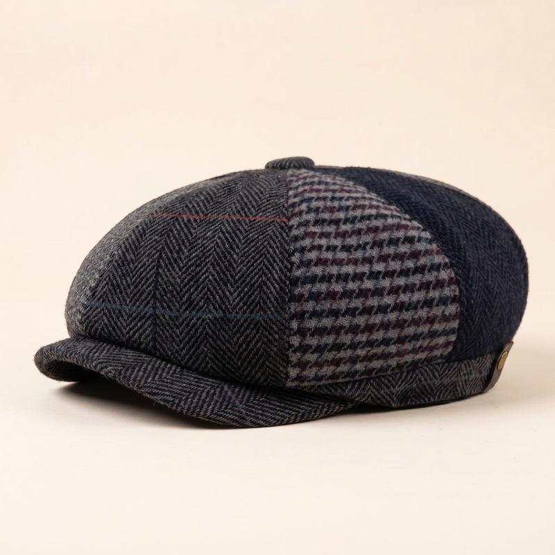 Casquette Laine Patchwork