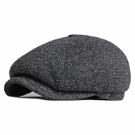 Flecked Eight-Panel Cap