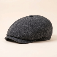 Flecked Eight-Panel Cap