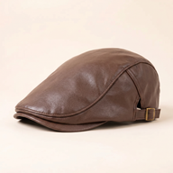 Leather Driver Cap