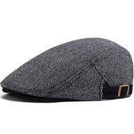 Herringbone Wool Driver Cap