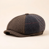 Wool Patchwork Cap